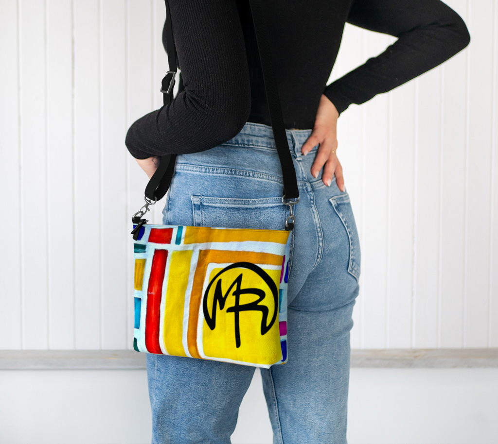 Neo Painted Square Marion Renee Crossbody