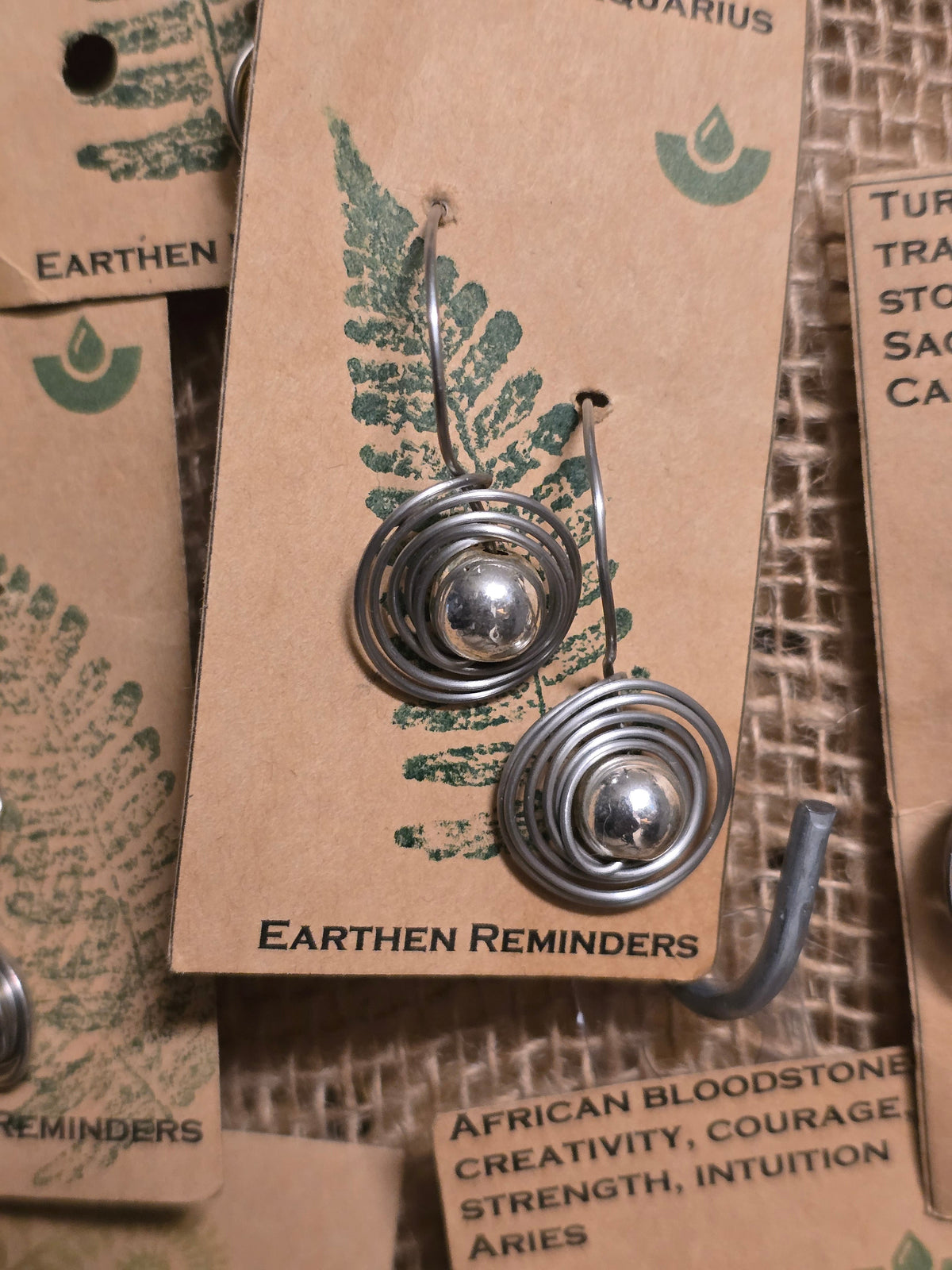 QUEEN’S SHIELD EARRINGS