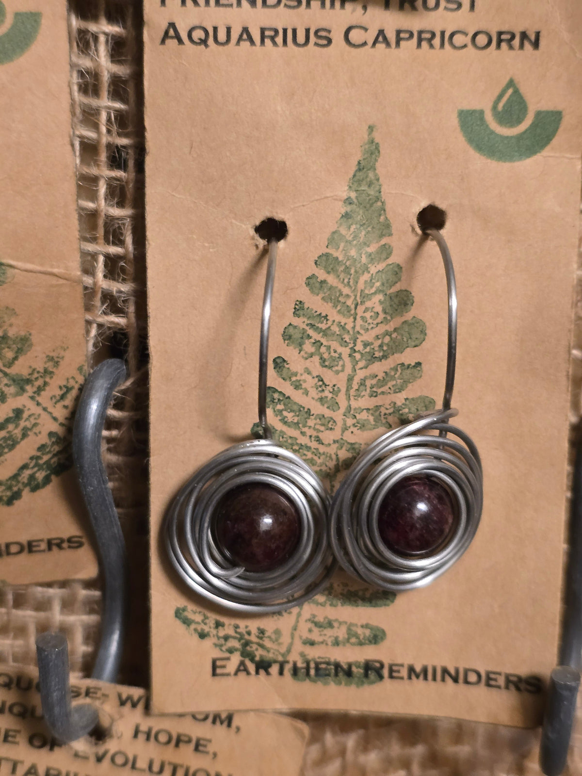 QUEEN’S SHIELD EARRINGS