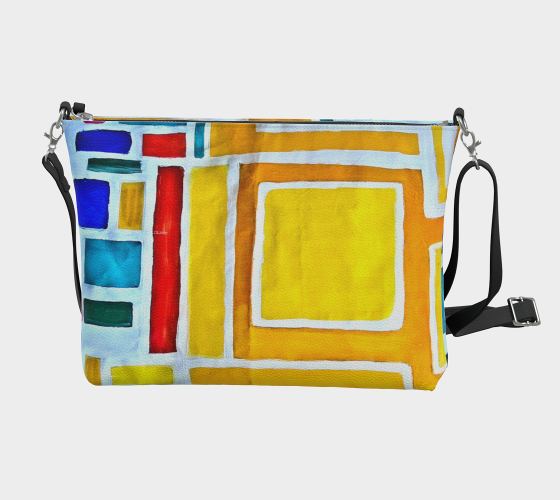 Neo Painted Square Marion Renee Crossbody