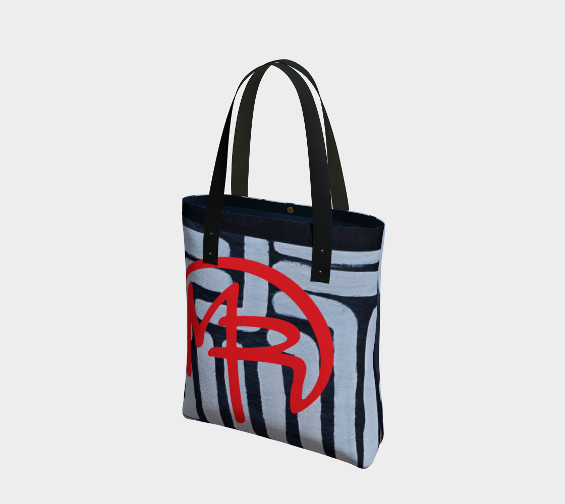 Noir Urban Tribe Tote by Marion Renee