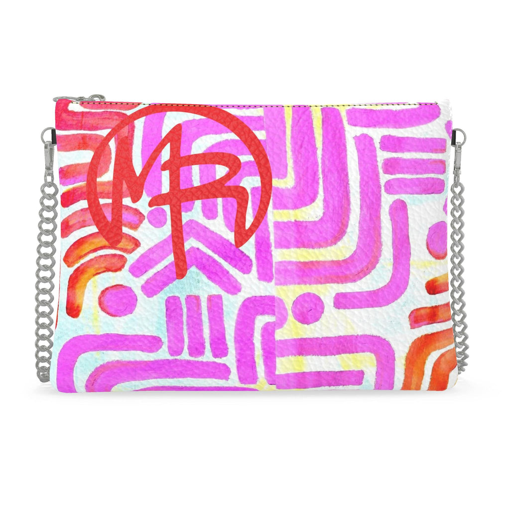 Limited Edition Prism Leather Crossbody Bag With Chain