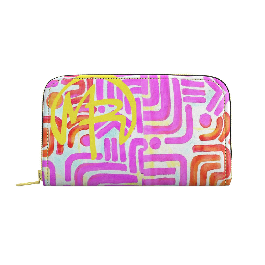 Limited Edition Prism Leather Zip Purse