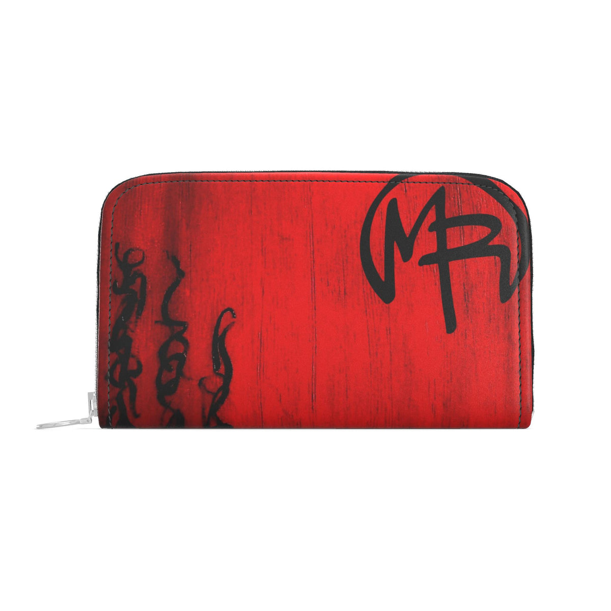 Rogue in Red Leather Zip Wallet