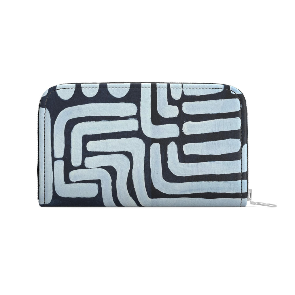 Limited Urban Noir Leather Zip Wallet