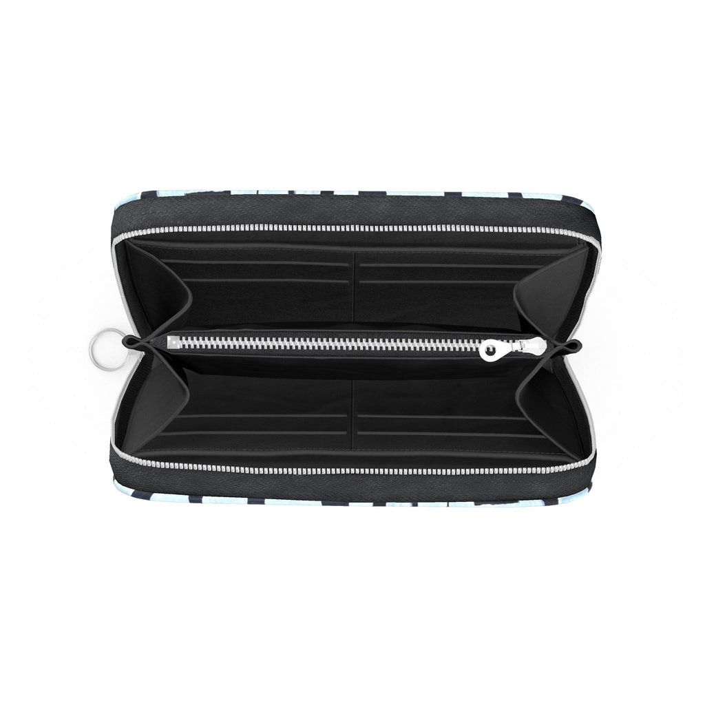 Limited Urban Noir Leather Zip Wallet