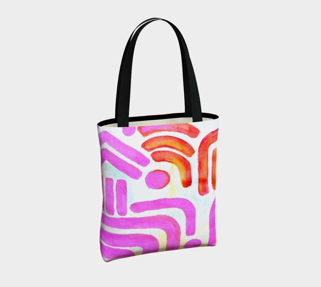 Prism Urban Tribe Tote by Marion Renee