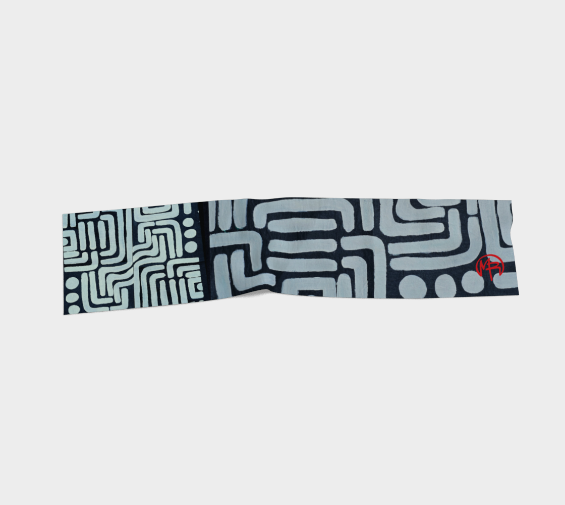Noir Urban Tribe Scarf