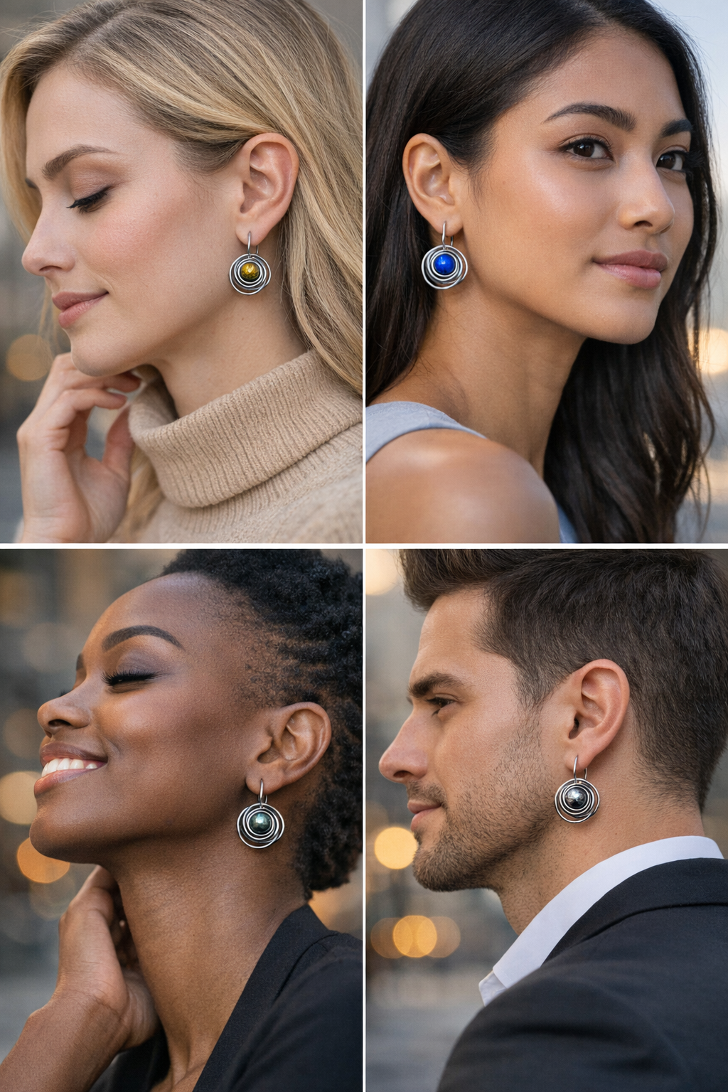 QUEEN’S SHIELD EARRINGS