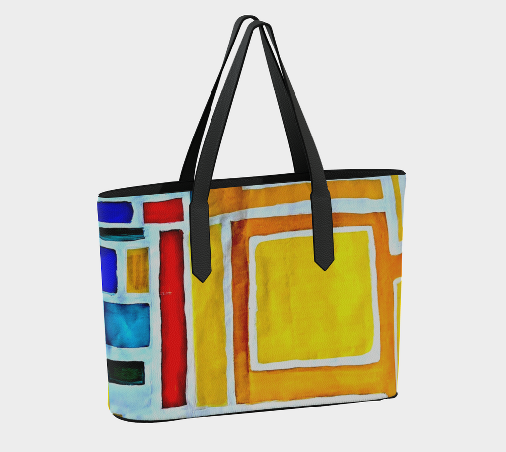 Marion Renee Neo Painted Square Large Tote