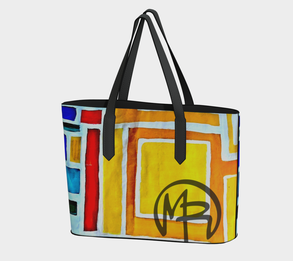 Marion Renee Neo Painted Square Large Tote
