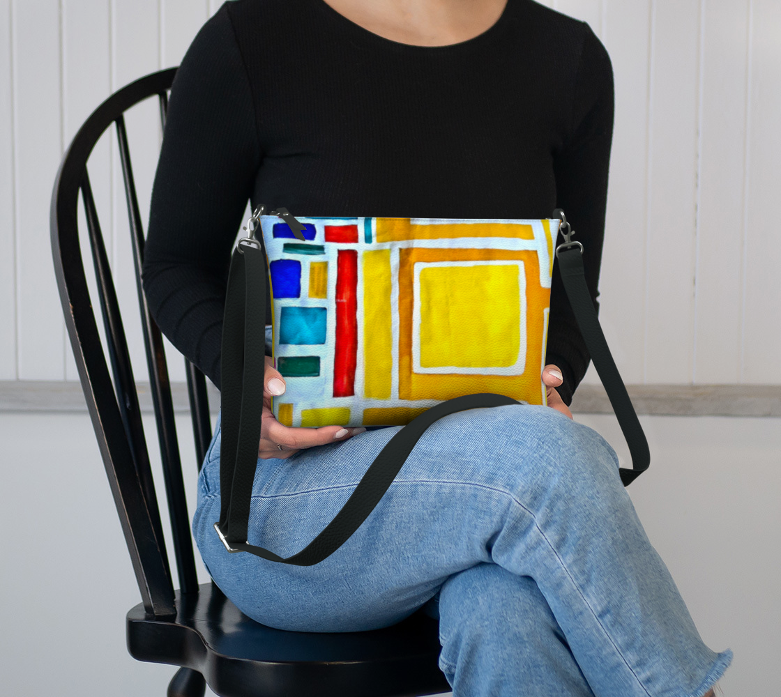 Neo Painted Square Marion Renee Crossbody