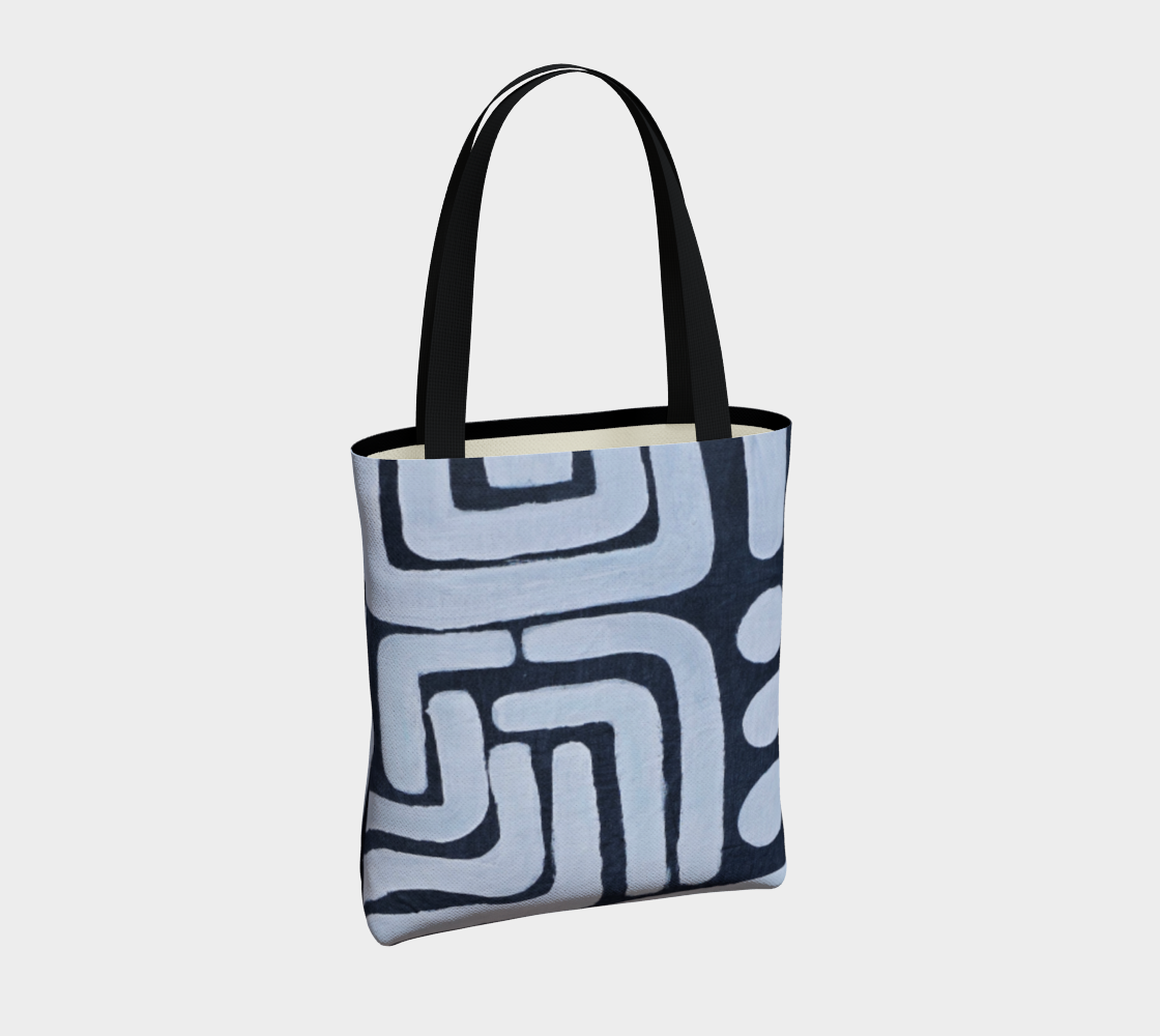 Noir Urban Tribe Tote by Marion Renee