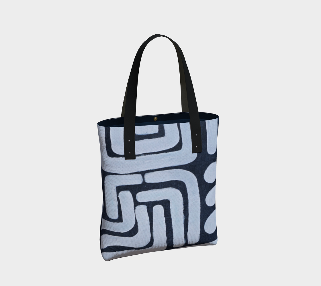 Noir Urban Tribe Tote by Marion Renee
